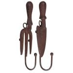 Garden Hooks - Shovel and Fork Asst. - Cast Iron