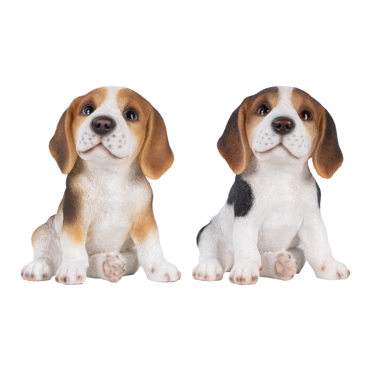 Beagle Puppies, 2 Asst. Styles, Resin - Esschert Design USA