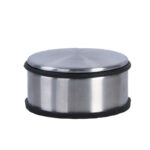 Round Doorstop, Stainless Steel