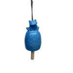 Perching Frog Wind Chime, 3 Asst. Colors - Image 2