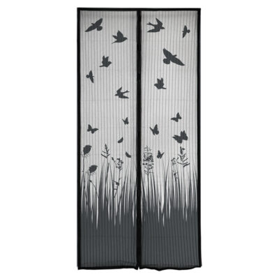 Butterfly Pattern Magnetic Fly Curtain