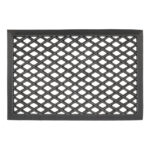 Diamond Pattern Doormat, Rubber - Medium