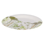 Set of 8 Herb Pattern Paper Plates - Large