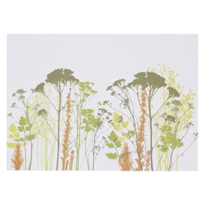 Set of 40 Herb Pattern Place Mats