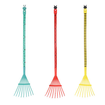 Children's Insect Lawn Rake, 3 Asst. Colors