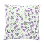 Purple Wild Flower Outdoor Cushion