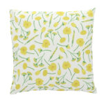 Yellow Wild Flower Outdoor Cushion