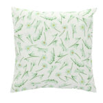 White Wild Flower Outdoor Cushion