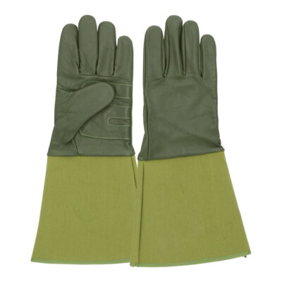 Grip & Protect Garden Gloves, Leather - Medium