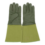 Grip & Protect Garden Gloves, Leather - Large