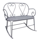 Classical Rocking Bench, Metal