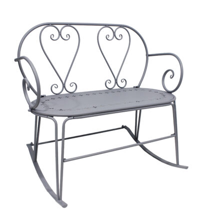 Classical Rocking Bench, Metal