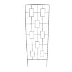 Geometric Garden Trellis, Black