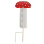 Agaric Mushroom Rain Gauge