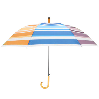 Striped Umbrella, Multicolor