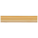 Striped Table Runner, Orange, Cotton